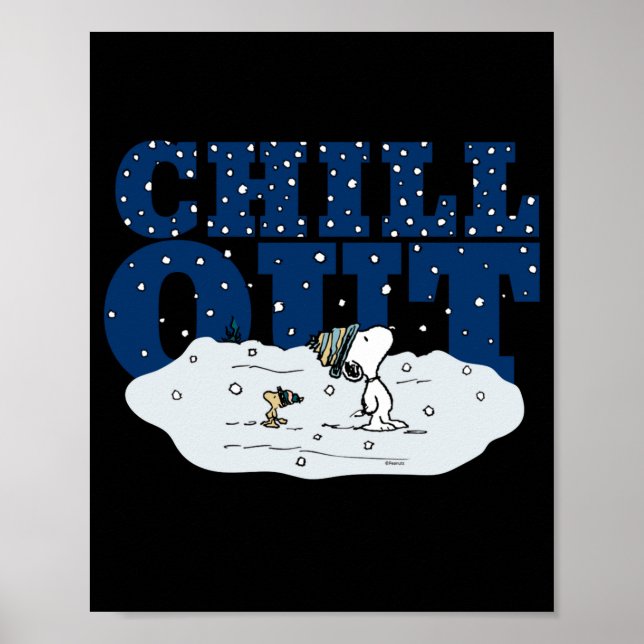 Peanuts Chill Out  Poster (Vorne)