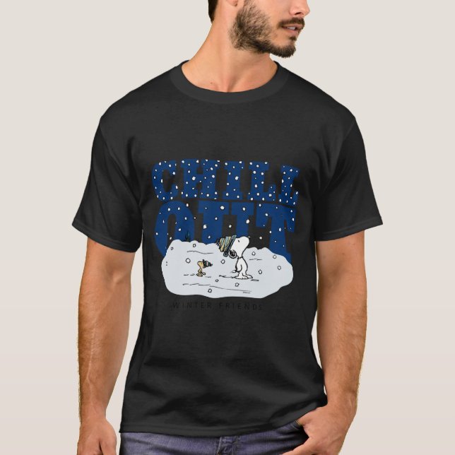 Peanuts Chill Out  T-Shirt (Vorderseite)
