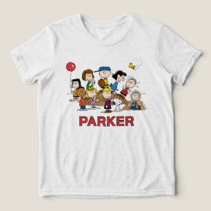 Peanuts   Die Gang auf dem Wurfhügel Tri-Blend Shirt