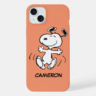 Peanuts Ein glücklicher Snoopy-Tanz iPhone 15 Plus Hülle