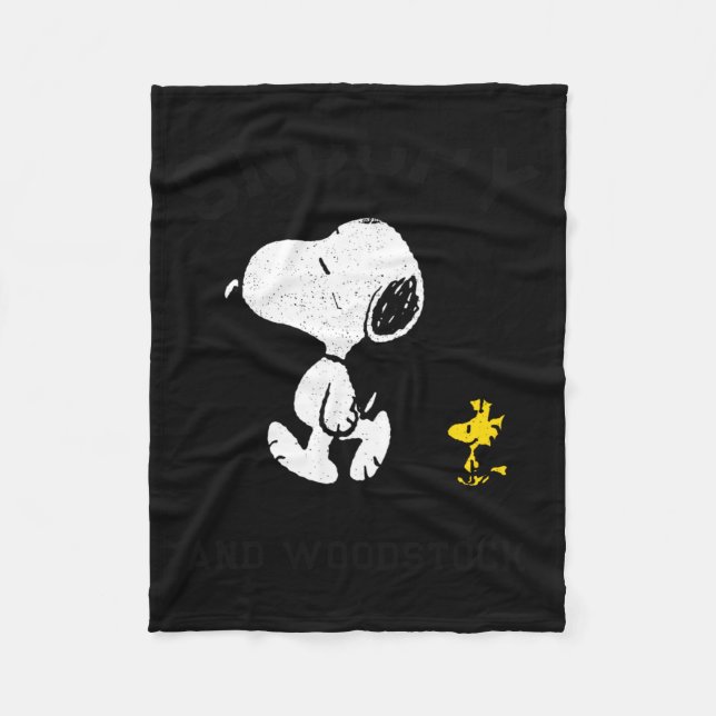 Peanuts Est 1950 Kleinkind T-Shirt  Fleecedecke (Vorderseite)