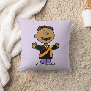 Peanuts Franklin Halloween-Vampir Kissen