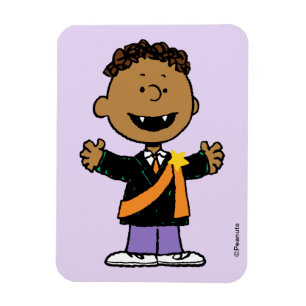 Peanuts   Franklin Halloween-Vampir Magnet