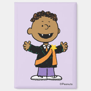 Peanuts   Franklin Halloween-Vampir Magnet