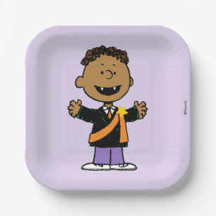 Peanuts   Franklin Halloween-Vampir Pappteller