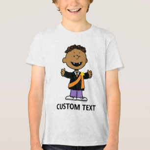 Peanuts Franklin Halloween-Vampir Tri-Blend Shirt