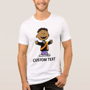 Peanuts Franklin Halloween-Vampir Tri-Blend Shirt