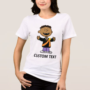 Peanuts Franklin Halloween-Vampir Tri-Blend Shirt