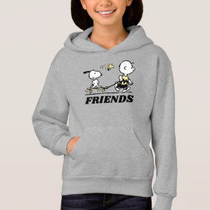 PEANUTS Friends Skate Boarding Hoodie