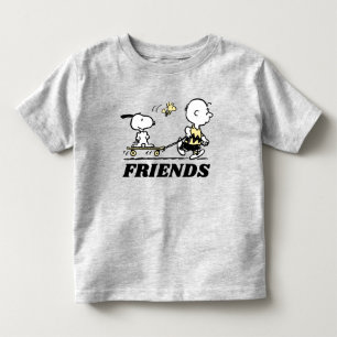 PEANUTS Friends Skate Boarding Kleinkind T-shirt