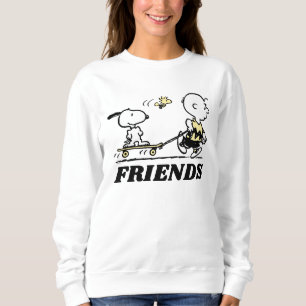 PEANUTS Friends Skate Boarding Sweatshirt