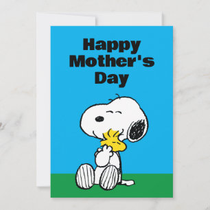 Peanuts   Frohen Muttertag Umarmung Feiertagskarte