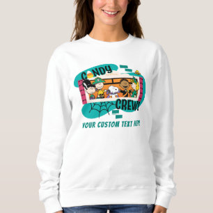 Peanuts Gang Candy Crew Halloween Sweatshirt