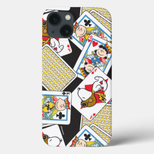 Peanuts Gang Card Deck Pattern Case-Mate iPhone Hülle