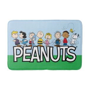 Peanuts Gang Group Lineup Badematte