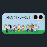 Peanuts Gang Group Lineup iPhone 16 Hülle<br><div class="desc">Karo gemeinsam aus dieser Reihe der Peanuts-Bande,  mit Schröder und Lucy,  Linus mit seiner Decke,  Charlie Brown und seiner Schwester Sally,  Pigpen,  Franklin beim Snoopy-Tanz,  und Woodstock,  der über Kopf fliegt.</div>
