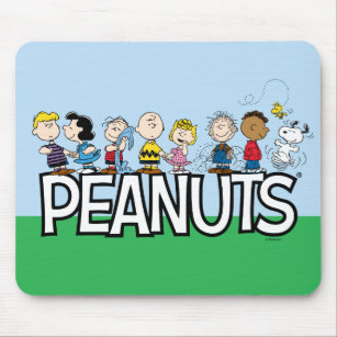Peanuts Gang Group Lineup Mousepad
