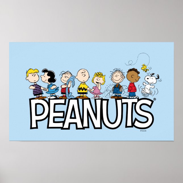 Peanuts Gang Group Lineup Poster (Vorne)
