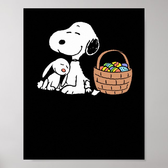 Peanuts happy easter  poster (Vorne)