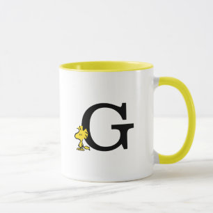 PEANUTS   Holz   Monogramm G Tasse