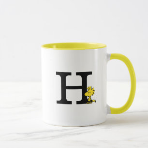 PEANUTS   Holz   Monogramm H Tasse