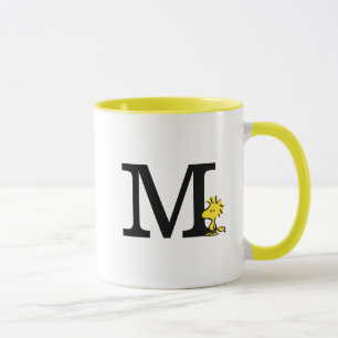 PEANUTS   Holz   Monogramm M Tasse