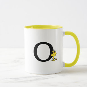 PEANUTS   Holz   Monogramm O Tasse