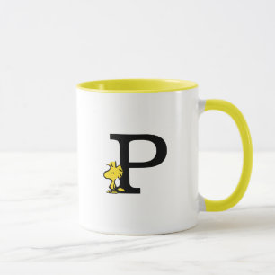 PEANUTS   Holz   Monogramm P Tasse
