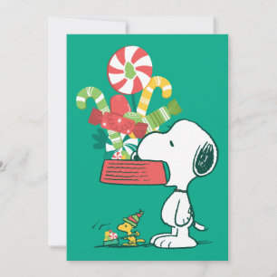 Peanuts   Je mehr, desto besser Feiertagskarte