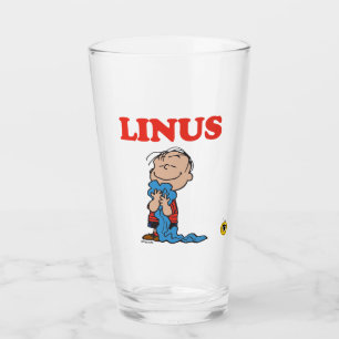 Peanuts Linus-Decke-Lächeln Glas