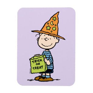 Peanuts Linus Zauberer Süßigkeiten oder Saures Magnet