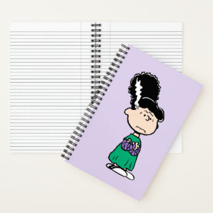 Peanuts Lucy Braut des Frankenstein Halloween Notizbuch