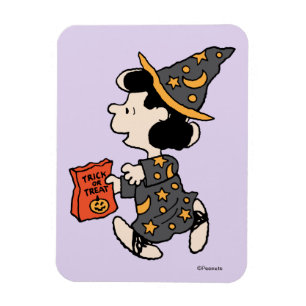 Peanuts Lucy Hexen Kostüm Halloween Magnet