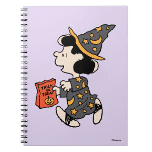 Peanuts Lucy Hexen Kostüm Halloween Notizblock