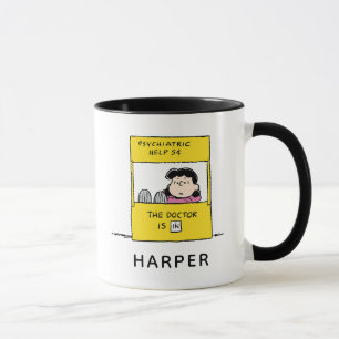 Peanuts Lucy & The Doctor Is In Tasse