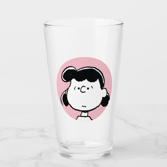 Peanuts | Lucys Gesichter Glas (Vorderseite)