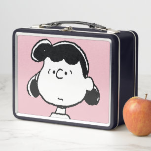 Peanuts Lucys Gesichter Metall Brotdose