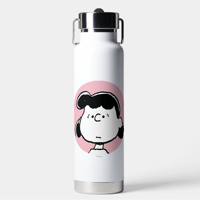 Peanuts | Lucys Gesichter Trinkflasche (Vorderseite)
