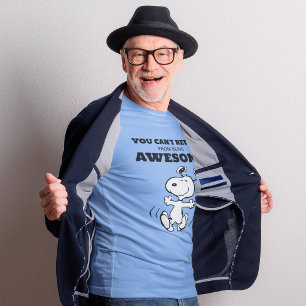 Peanuts   Man kann nicht in Rente gehen, wenn man  T-Shirt