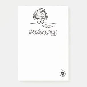 Peanuts   Peppermint Patty Gedanken Post-it Klebezettel