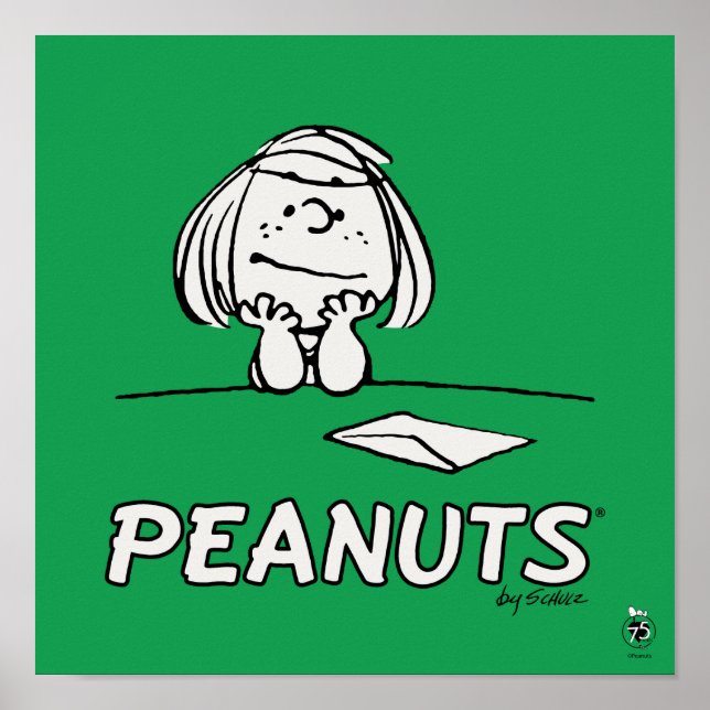 Peanuts | Peppermint Patty Gedanken Poster (Vorne)