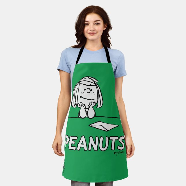 Peanuts | Peppermint Patty Gedanken Schürze (Getragen)