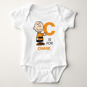 PEANUTS   Personalisiert Charlie Brown Baby Strampler
