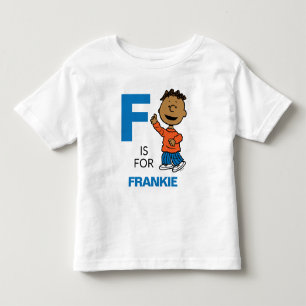 PEANUTS Personalisiert Franklin Kleinkind T-shirt