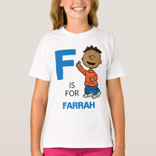 PEANUTS Personalisiert Franklin T-Shirt