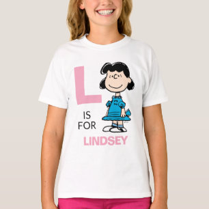 PEANUTS   Personalisiert Lucy T-Shirt