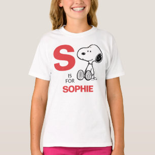 PEANUTS   Personalisierte Snoopie T-Shirt