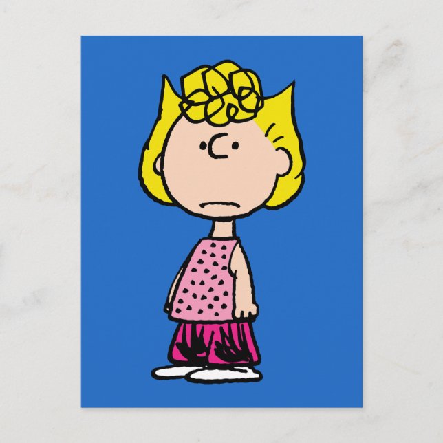Peanuts | Sally Brown Postkarte (Vorderseite)