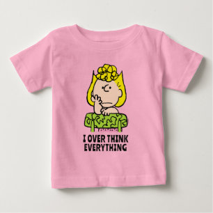 Peanuts Sally denkt Baby T-shirt