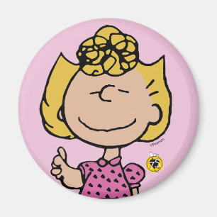 Peanuts   Sally Super Lächeln Magnet